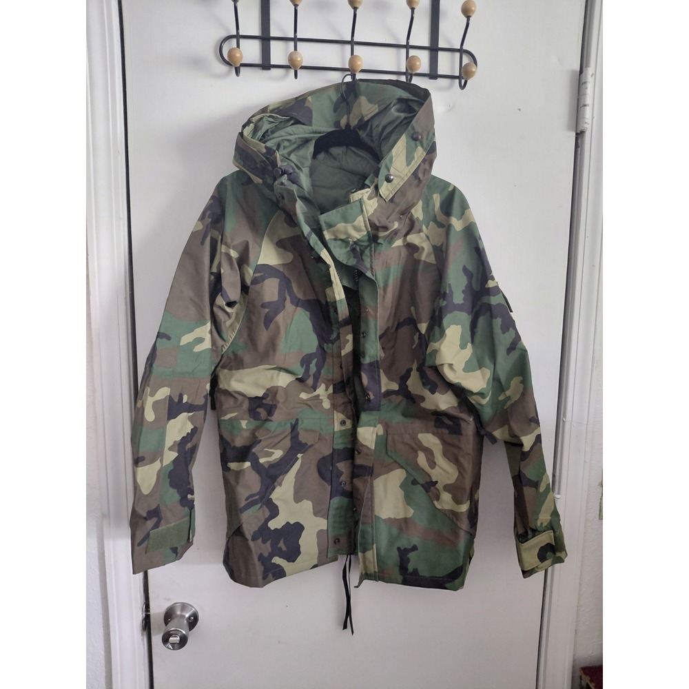 US Military Parka Jacket Men Cold Weather Field Coat Small